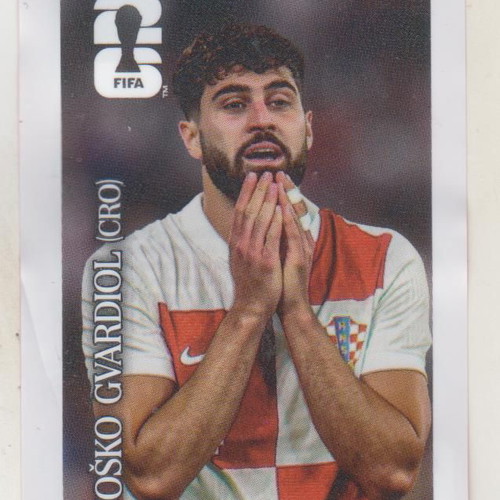 Panini FIFA World Cup 2026 Josko Gvardiol Coca Cola sticker new