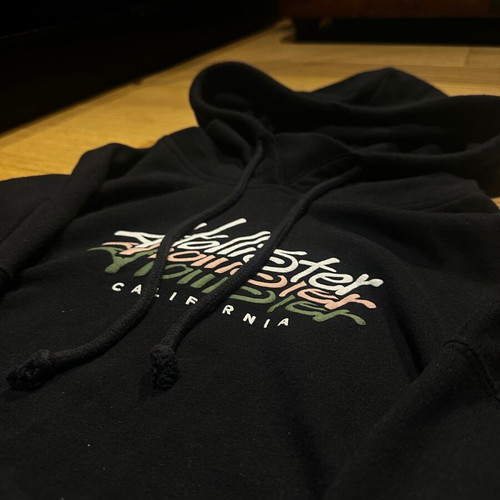 Hollister hoodie black, like new, size S