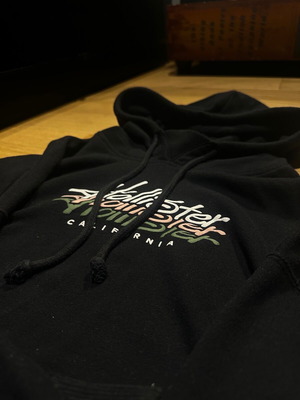 Hollister hoodie black, like new, size S