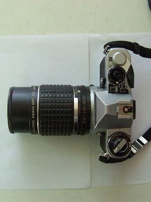 Pentax ME Super αναλογική φωτογραφική μηχανή μεταχειρισμένη με 2 φακούς