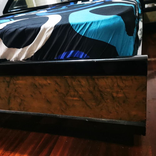 Double bedroom set used with 2 drawer units and dressing table with mirror