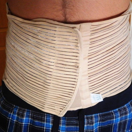 Post-operative elastic ventilated belt, XLarge