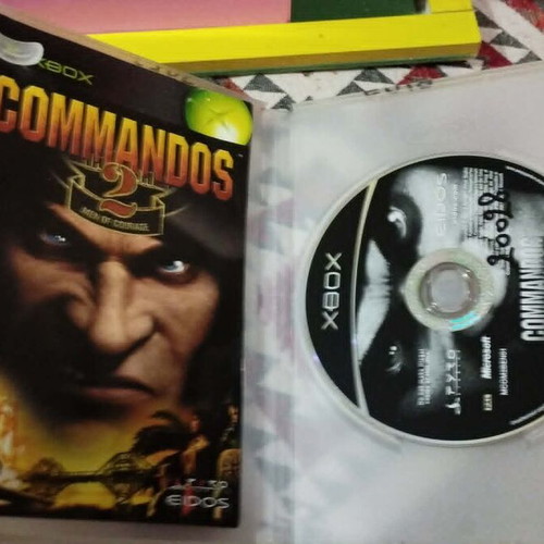 Commandos 2 Xbox game by Eidos with English manual
