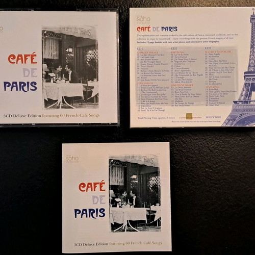 Cafe de Paris 3xCD compilation like new