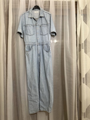 Mango denim jumpsuit size Medium