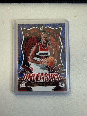 Alexandre Sarr Donruss Unleashed collectible card new