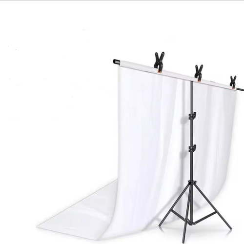 Complete Lighting Set 2x Softbox 60x90cm with Background System