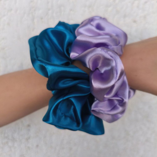 Scrunchies handmade, new, many colors, elastic