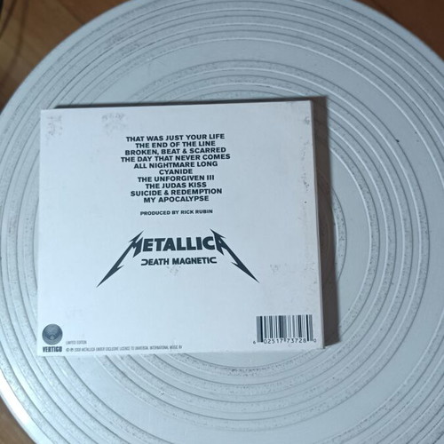 Death Magnetic Limited Digipak metal CD used