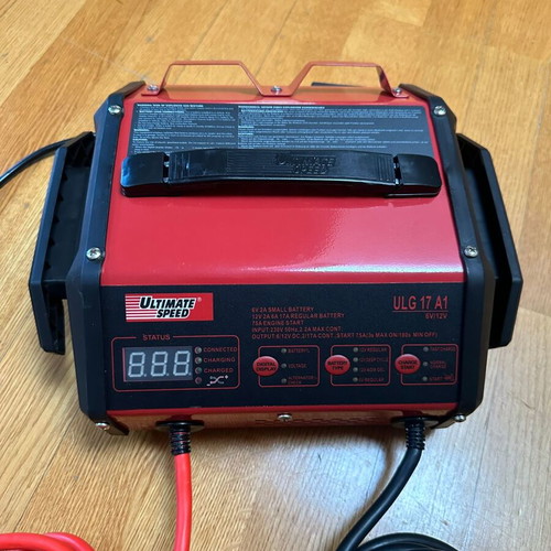 Ultimate Speed ULG 17 A1 Car Battery Charger and Booster new