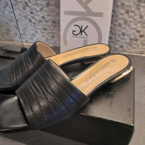 Gianna Kazakou shoes used, size 38, black leather
