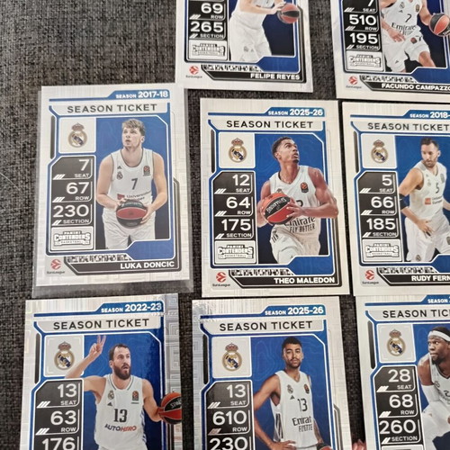 Panini basketball cards, set