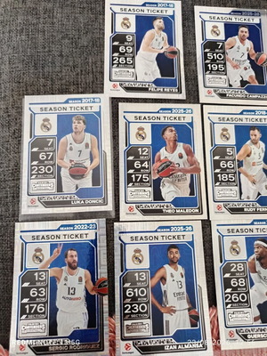 Panini basketball cards, set