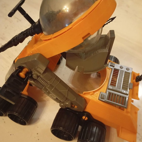 Destro's Razorback Wild Boar vehicle used with G.I. Joe figure