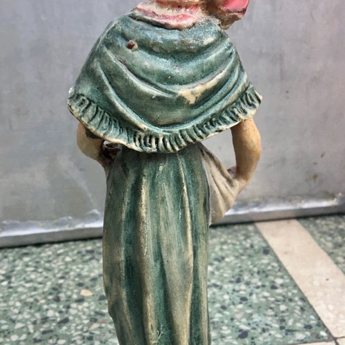 Bibelot figurines used with bucolic scenes, set of 2 pieces