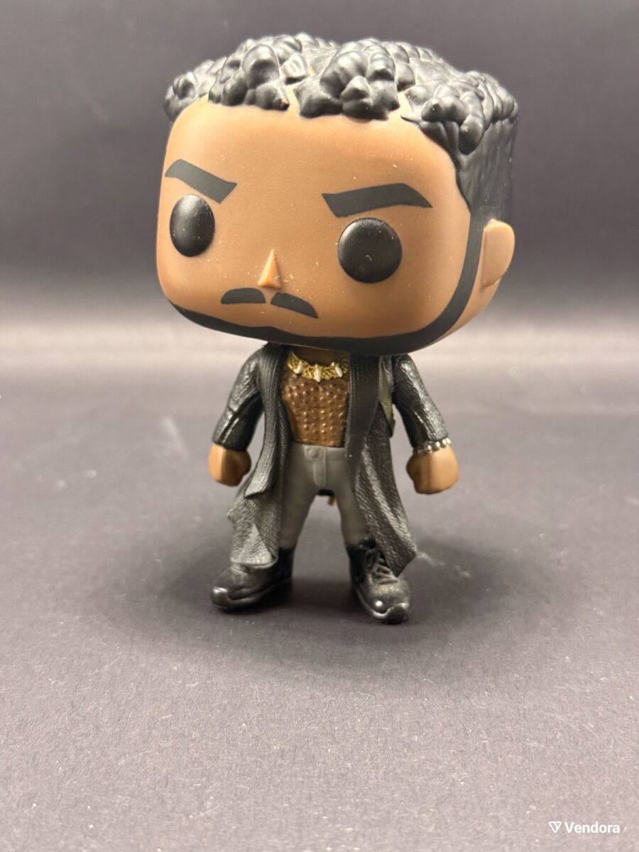 Funko Pop Black Panther 386 Erik Killmonger - Jeux & Jouets