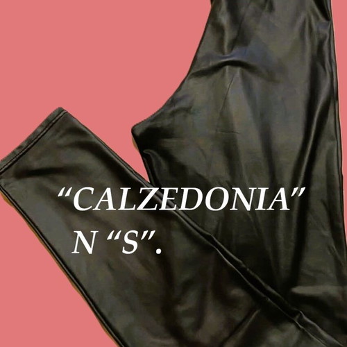 Calzedonia leggings size S like new, black, shiny