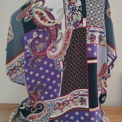 Misell Printed Shirt Size L New, Viscose Cotton Blend