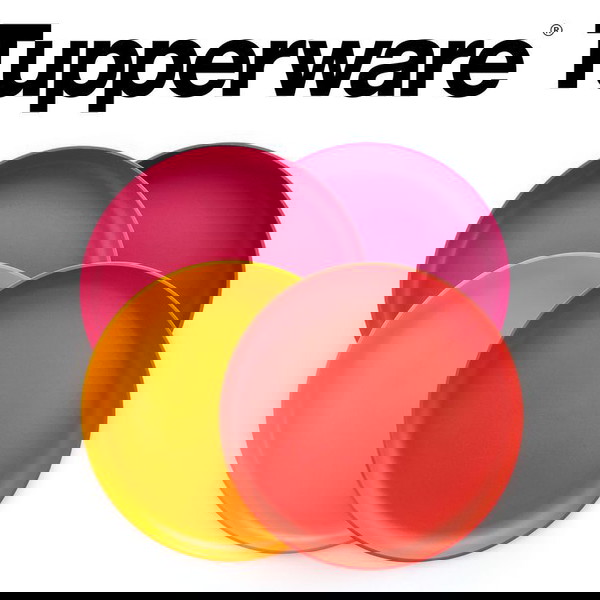 4 πιατα  πικ νικ νεα παραλαβή!Tupperware