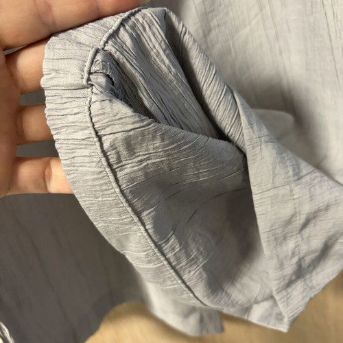 Zara gray pants with drawstring and pockets, like new, size S