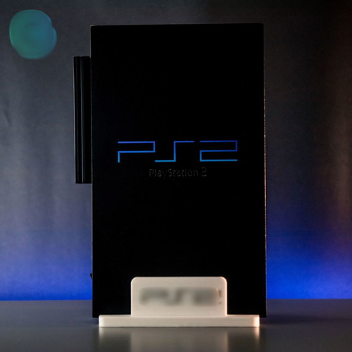 PlayStation 2 Fat support stand new 3D printed vertical display