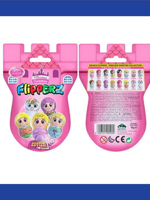 Flipperz Princess Sweeties φιγούρα μινιατούρα καινούργια, σφραγισμένη συσκευασία