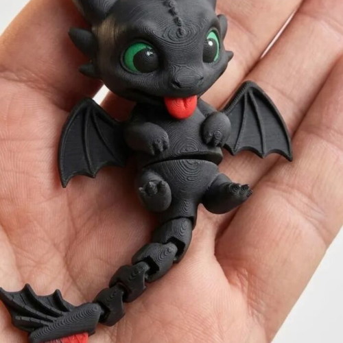 Set of 3 dragon keychains new, unique and durable
