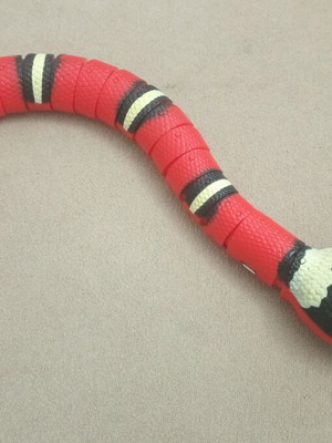 Snake toy like new, rechargeable with cable
