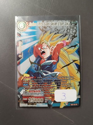 Dragonball TCG Foil Broken Limits Super Saiyan 3 Son Goku μεταχειρισμένο
