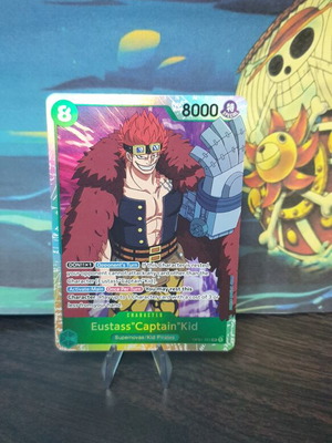 Eustass Captain Kid One Piece TCG card like new