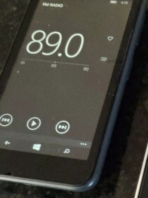 Nokia Touch μεταχειρισμένο μαύρο κινητό τηλέφωνο με ραδιόφωνο FM