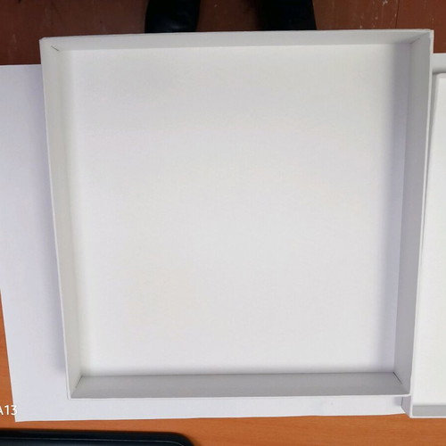 Christian Dior empty boxes white color new