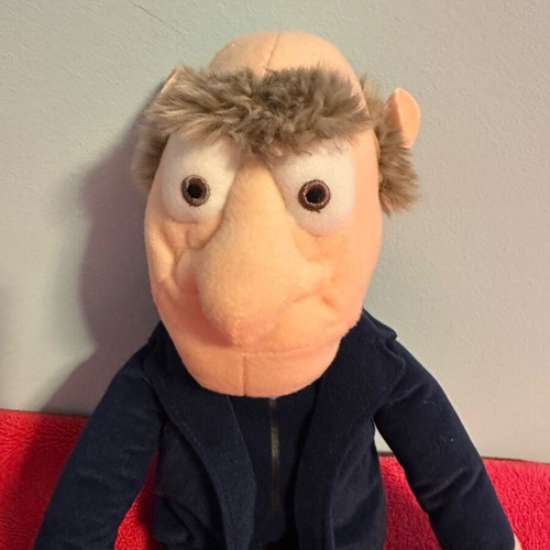 Collectible Statler plush The Muppets 45cm like new