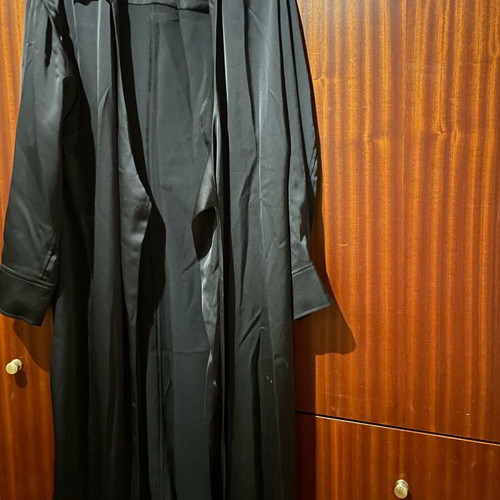H&M kimono dress new, size M, black