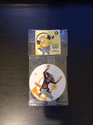 Minions and Chimps caps new, sealed