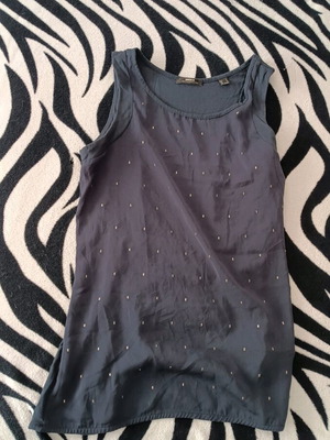 Mexx Fashion tank top like new, blue, size S