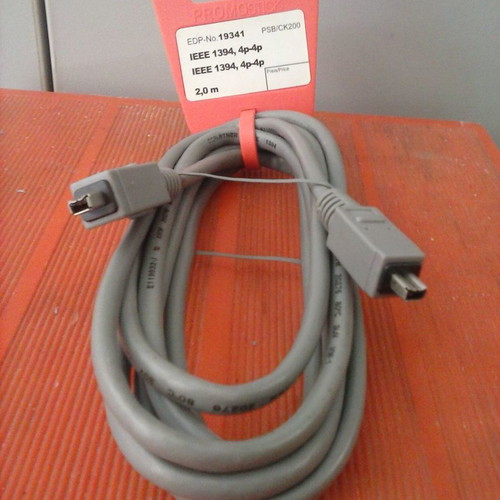 Καλώδιο (cable) FireWire 4pin σε 4pin 2m (IEEE 1394) Male/Male Vivanco