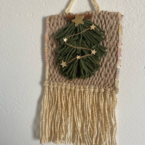 Handmade macrame wall tree new