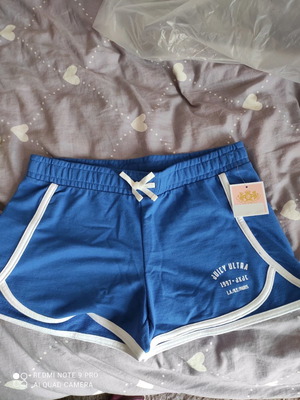 Juicy Couture shorts new, small, blue women's
