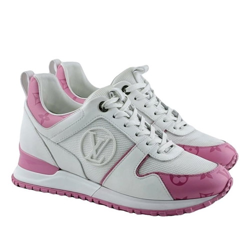 Louis Vuitton Runaway Sneakers used, pink monogram, size IT 38