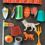 Playmobil φιγούρες σαν καινούργιο, σετ με άλογα, όπλα, άρματα, πατς
