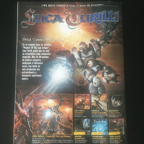 Arise Magazine #19 2002 metal magazine like new