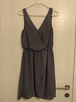 H&M Gray Frozen Dress like new