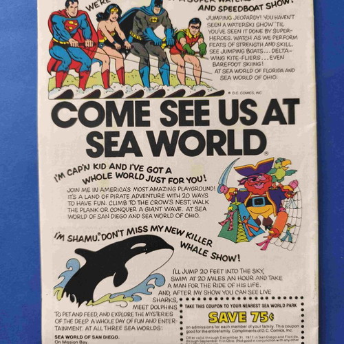 Secret Society of Super-Villains 9 comic book used, English