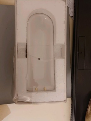 Porcelain miniature bathtub new