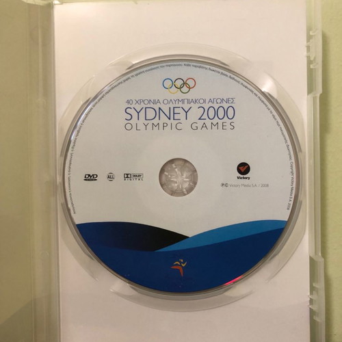 Olympic Games DVD used, pack of 4 DVDs