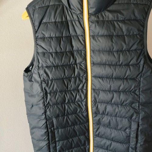 Men's dark blue quilted vest XL like new