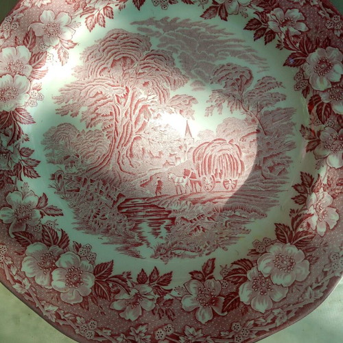 Woodland Enoch Wedgwood (Tunstall) Ltd serving platters set like new, vintage 70s-80s
