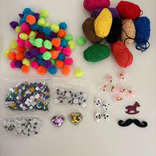 Craft supplies new, unused