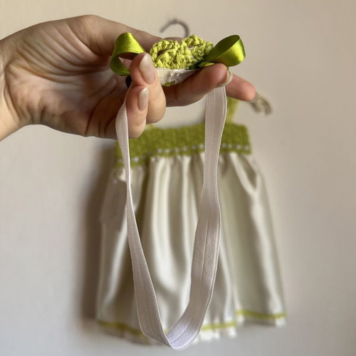 Vanilla Magnolia Boutique Baby Dress 12-18 Months Handmade